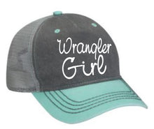 Load image into Gallery viewer, Wrangler Girl Adult 5 Panel Baseball Cap