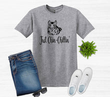 Load image into Gallery viewer, Just Chinchillin Youth and Adult Unisex T-Shirt or Sweatshirt