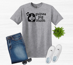 Guinea Pig Mom Adult Unisex T-Shirt or Sweatshirt