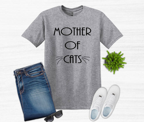 Mother of Cats Adult Unisex T-Shirt or Sweatshirt