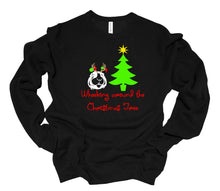 Load image into Gallery viewer, Wheeking Around the Christmas Tree Youth or Adult T Shirt &amp; Sweatshirt