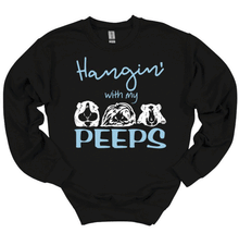 Load image into Gallery viewer, Hangin&#39; with my Peeps (Guinea Pigs) Youth and Adult Unisex T-Shirt or Sweatshirt