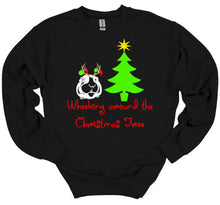 Load image into Gallery viewer, Wheeking Around the Christmas Tree Youth and Adult T Shirt or Sweatshirt
