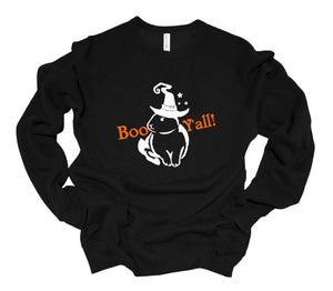 Boo Y'all Rabbit Halloween Youth & Adult T Shirt or Sweatshirts
