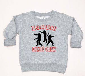 Zombie Dance Crew Halloween Toddler T Shirt & Sweatshirt
