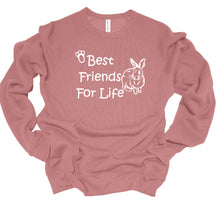 Load image into Gallery viewer, Best Friends for Life Rabbit Youth &amp; Adult Unisex T-Shirt &amp; Sweatshirt