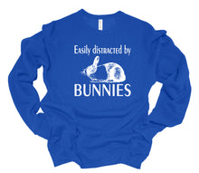 Load image into Gallery viewer, Easily Distracted by Bunnies Youth &amp; Adult Unisex T-Shirt &amp; Sweatshirt