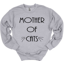 Load image into Gallery viewer, Mother of Cats Adult Unisex T-Shirt or Sweatshirt