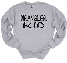 Load image into Gallery viewer, Wrangler Kid Youth T-Shirt and Sweatshirt