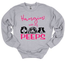 Load image into Gallery viewer, Hangin&#39; with my Peeps (Guinea Pigs) Youth and Adult Unisex T-Shirt or Sweatshirt