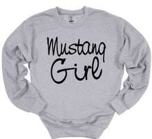 Load image into Gallery viewer, Mustang Girl Youth and Adult Unisex T-Shirt or Sweatshirt