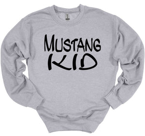 Mustang Kid Youth T-Shirt or Sweatshirt