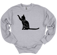 Load image into Gallery viewer, Talk to the Paw Youth and Adult Unisex T Shirt or Sweatshirt