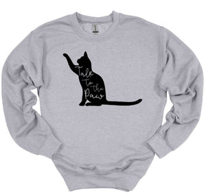 Talk to the Paw Youth and Adult Unisex T Shirt or Sweatshirt
