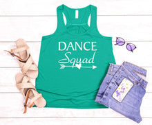 Load image into Gallery viewer, Dance Squad Youth Racerback Flowy Tank Top