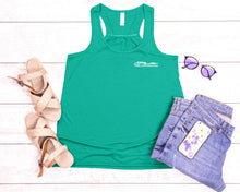 Load image into Gallery viewer, Steel Town Mustang Ladies Racerback Tank Tops