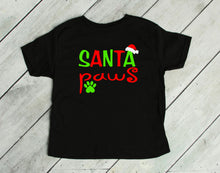 Load image into Gallery viewer, Santa Paws Christmas Infant &amp; Toddler Short &amp; Long Sleeve Apparel