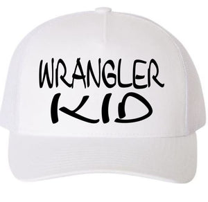 Wrangler Kid Adult 5 Panel Baseball Cap