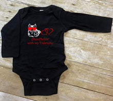 Load image into Gallery viewer, ChinChillin with my Valentine Infant and Toddler Apparel