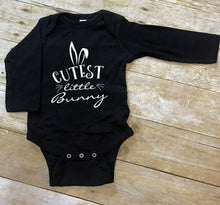 Load image into Gallery viewer, Cutest Little Bunny Easter Infant and Toddler Apparel