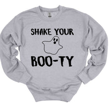 Load image into Gallery viewer, Shake Your Boo-ty Halloween Youth T Shirt or Sweatshirt