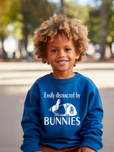 Load image into Gallery viewer, Easily Distracted by Bunnies Toddler T Shirt &amp; Sweatshirt