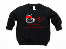 Load image into Gallery viewer, ChinChillin with my Valentine Infant and Toddler Apparel