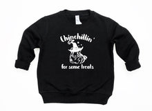 Load image into Gallery viewer, Chinchillin&#39; for some Treats Halloween Infant Bodysuits &amp; Toddler T Shirts