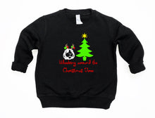 Load image into Gallery viewer, Wheeking Around the Christmas Tree Infant Bodysuit &amp; Toddler T Shirt or Sweatshirt
