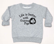 Load image into Gallery viewer, Life is Better with Guinea Pigs Infant and Toddler Apparel