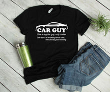 Load image into Gallery viewer, Car Guy Your choice of muscle car Adult Unisex T-Shirt