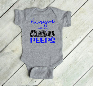 Hangin' with My Peeps Guinea Pig Infant Bodysuit & Toddler T Shirt