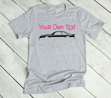 Load image into Gallery viewer, Your Own Text Mustang (Choose your Car) Youth &amp; Adult Unisex T-Shirt