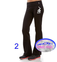 Load image into Gallery viewer, ***CLEARANCE*** Girls Soffee Medium Yoga Pants Your Choice of Dancer