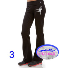 Load image into Gallery viewer, ***CLEARANCE*** Girls Soffee Medium Yoga Pants Your Choice of Dancer