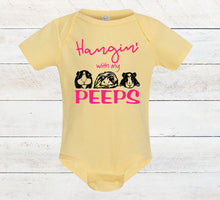 Load image into Gallery viewer, Hangin&#39; with My Peeps Guinea Pig Infant Bodysuit &amp; Toddler T Shirt