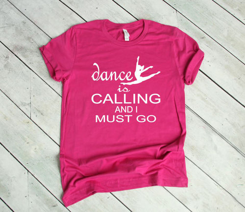 Dance is Calling Youth & Adult Unisex T Shirt