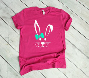 Bunny Faces (Boy or Girl) Easter Youth Unisex T-Shirt