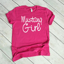 Load image into Gallery viewer, Mustang Girl Youth &amp; Adult Unisex T-Shirt