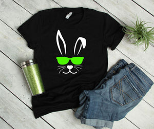 Bunny Faces (Boy or Girl) Easter Youth Unisex T-Shirt