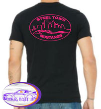 Load image into Gallery viewer, Steel Town Mustang Adult Unisex Neutral-Colored T Shirts