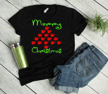 Load image into Gallery viewer, Paw Print Christmas Tree Youth &amp; Adult T Shirt &amp; Sweatshirt