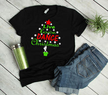 Load image into Gallery viewer, Live Love Dance Christmas Tree Toddler, Youth &amp; Adult T Shirt &amp; Sweatshirt