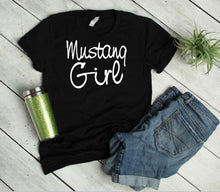 Load image into Gallery viewer, Mustang Girl Youth &amp; Adult Unisex T-Shirt