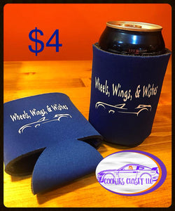 Wheels, Wings & Wishes Can Coolers