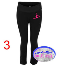 Load image into Gallery viewer, ***CLEARANCE*** Ladies Yoga Pants with your choice of dancer