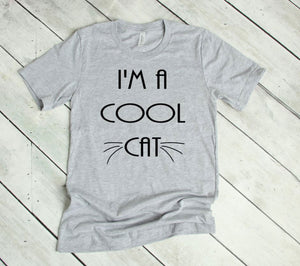 I'm a Cool Cat Youth & Adult Unisex T-Shirt