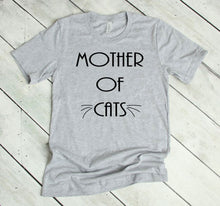 Load image into Gallery viewer, Mother of Cats Adult Unisex T-Shirt &amp; Sweatshirt