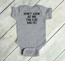 Load image into Gallery viewer, The Cat Did It Infant Bodysuit &amp; Toddler T Shirt