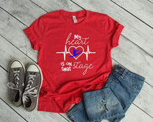 Load image into Gallery viewer, My Heart is on that Stage Adult Unisex T Shirt